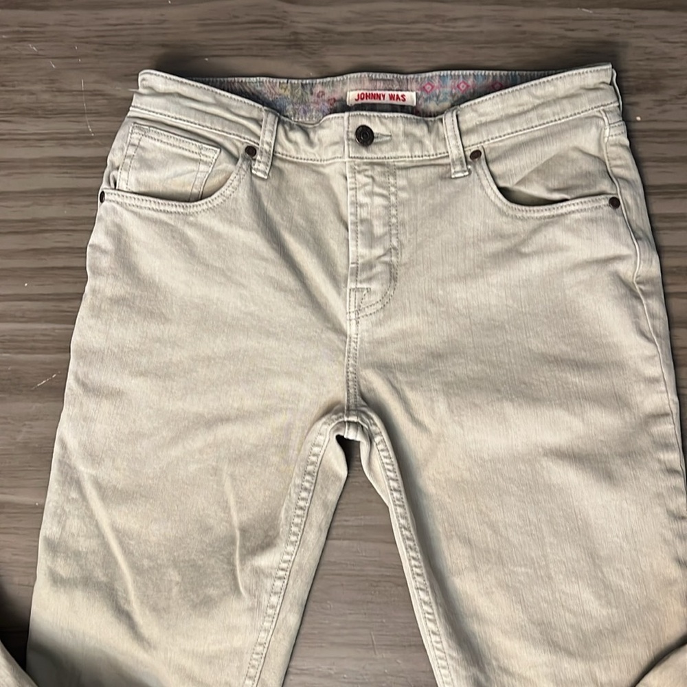 JOHNNY WAS CATALINA COTTON BOYFRIEND JEANS SIZE 27 - Picture 3 of 16